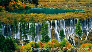 九寨沟-瀑布 JiuZhaiGou Valley - waterfall