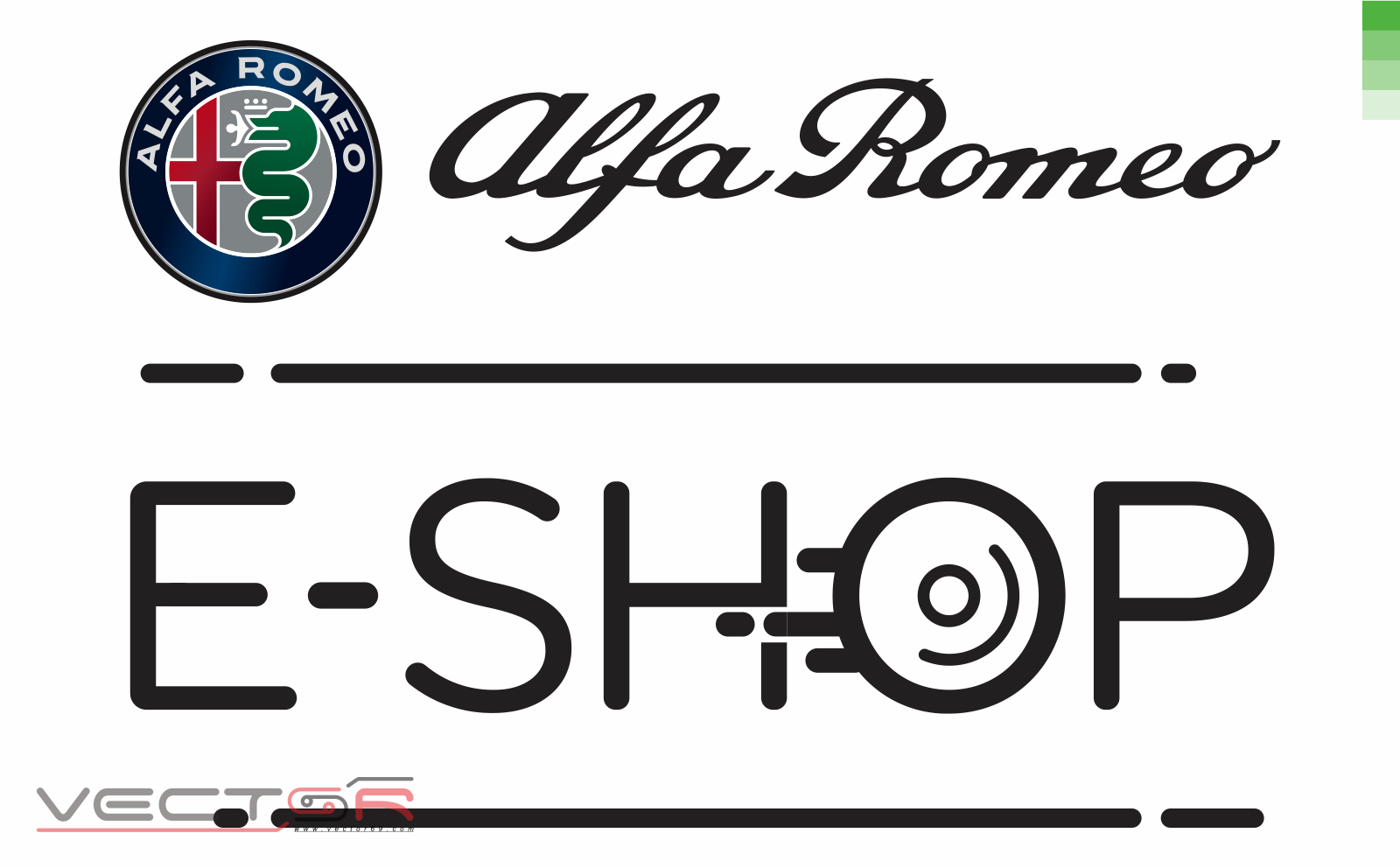 Alfa Romeo EShop Logo - Download Vector File CDR (CorelDraw)