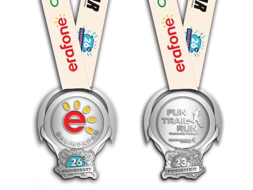 Medali 🏅 Erafone Fun Trail Run â€¢ 2022