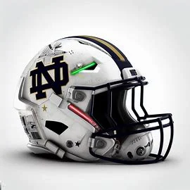 Notre Dame Fighting Irish Star Wars Concept Helmet