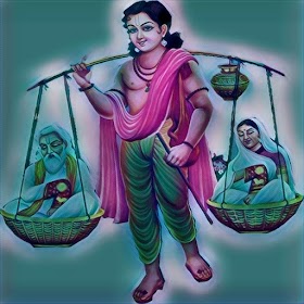 SHRAVANA AND HIS LOVE FOR PARENTS