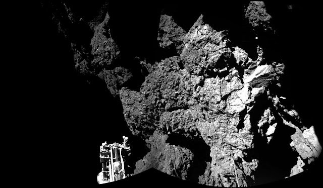  O cometa 67P/Churyumov-Gerasimenko recebe a visita da sonda Rosetta e Philae