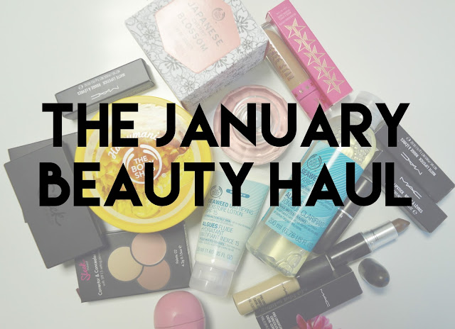 January beauty haul