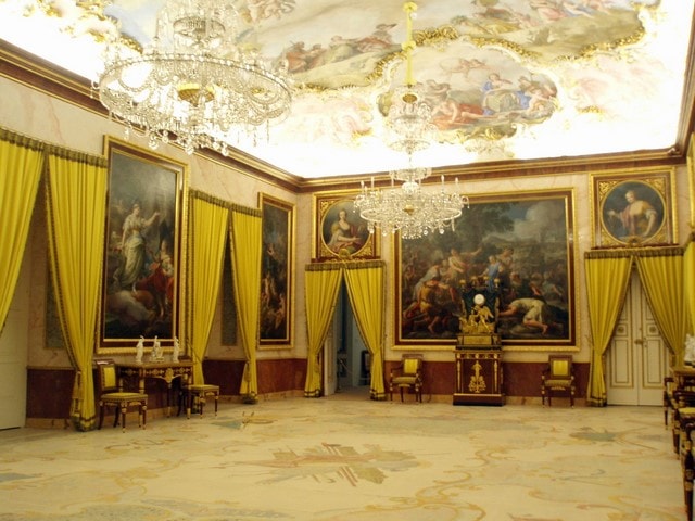 Antecámara del Música, Palacio Real de Aranjuez