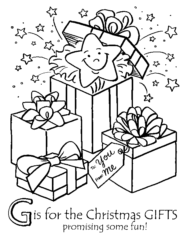 Merry Christmas Coloring Pages