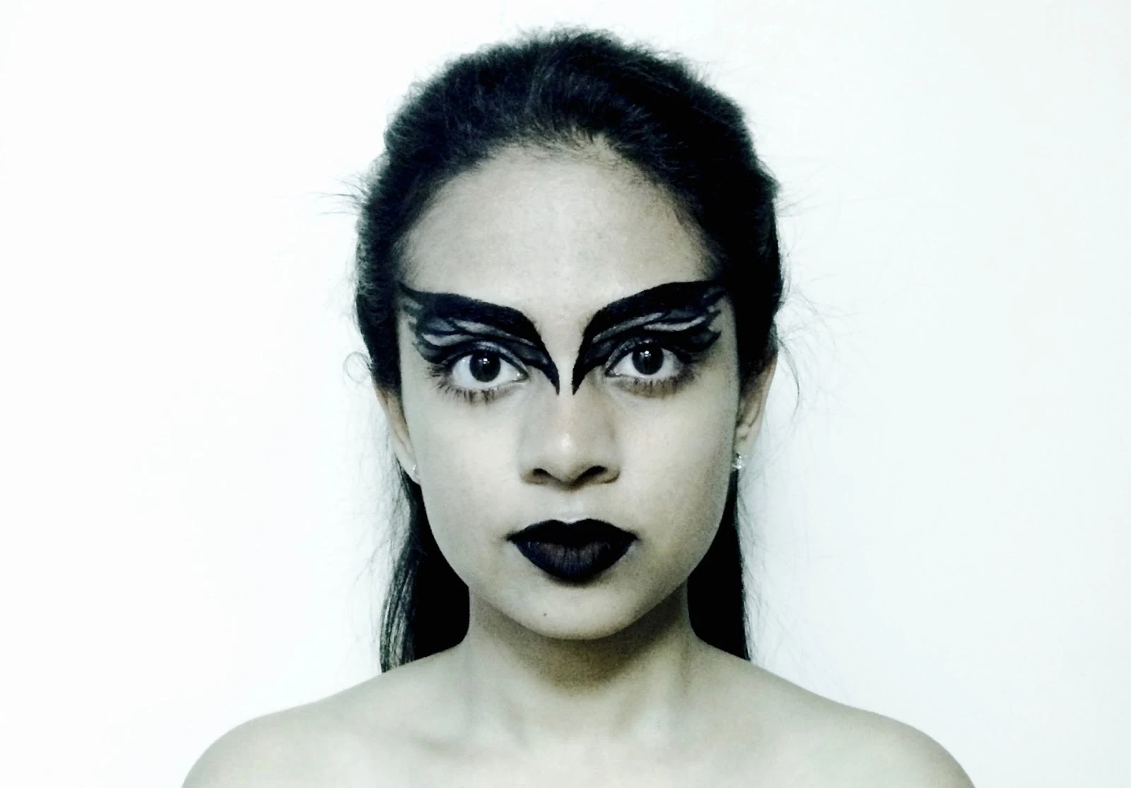 Halloween Makeup Tutorial Black Swan The Vera Vault