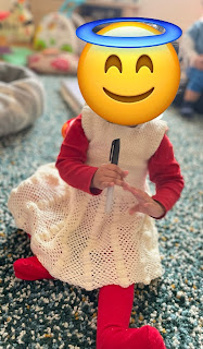 The cute baby dress - face hidden per client request