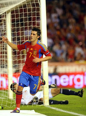 David Villa Spain Euro 2012 Goal