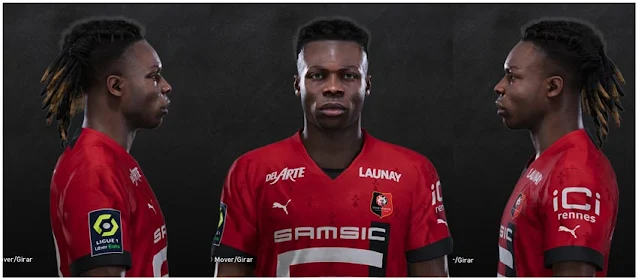 Jérémy Doku Face For eFootball PES 2021