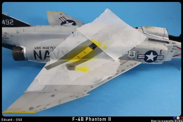 La remise en état du F-4B Phantom II d'Eduard au 1/48.