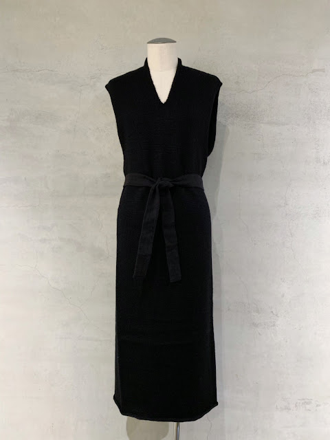 COSMICWONDER【コズミックワンダー】Beautiful linen wool knit vest robe◆八十八/丸亀香川県 ・eighty88eight/新居浜愛媛県エイティエイト