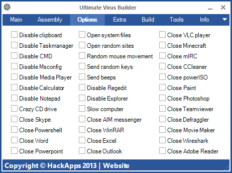 Virus Creator Software