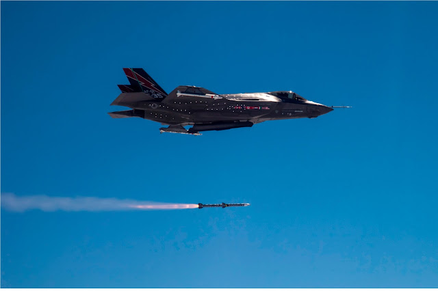 F-35 on Missile Launch