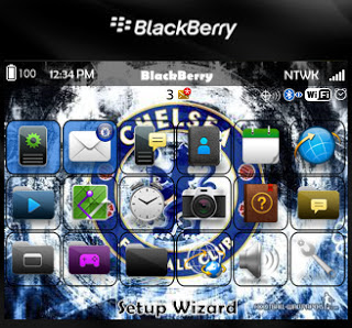 Chelsea Theme for BlackBerry