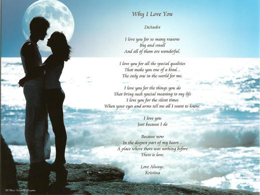 i love you quotes and poems. why i love you poems for him.