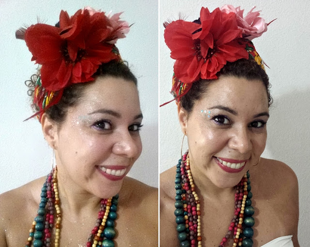 penteado carnaval