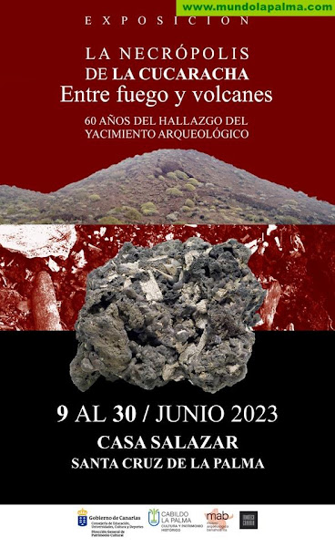 El Palacio Salazar acoge la exposición ‘La necrópolis de La Cucaracha: entre fuego y volcanes. 60 años del hallazgo del yacimiento arqueológico’