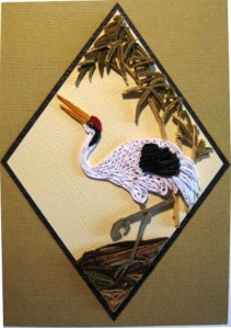 Duck model quilling wall art frames home decor -quillingpaperdesings