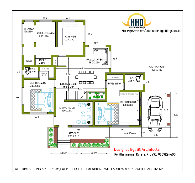  2  story  house  design and plan  2485 Sq Feet home  appliance