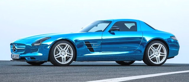 SLS AMG Coupé Electric Drive, automóvil eléctrico con tracción a las cuatro ruedas con un motor eléctrico en cada una