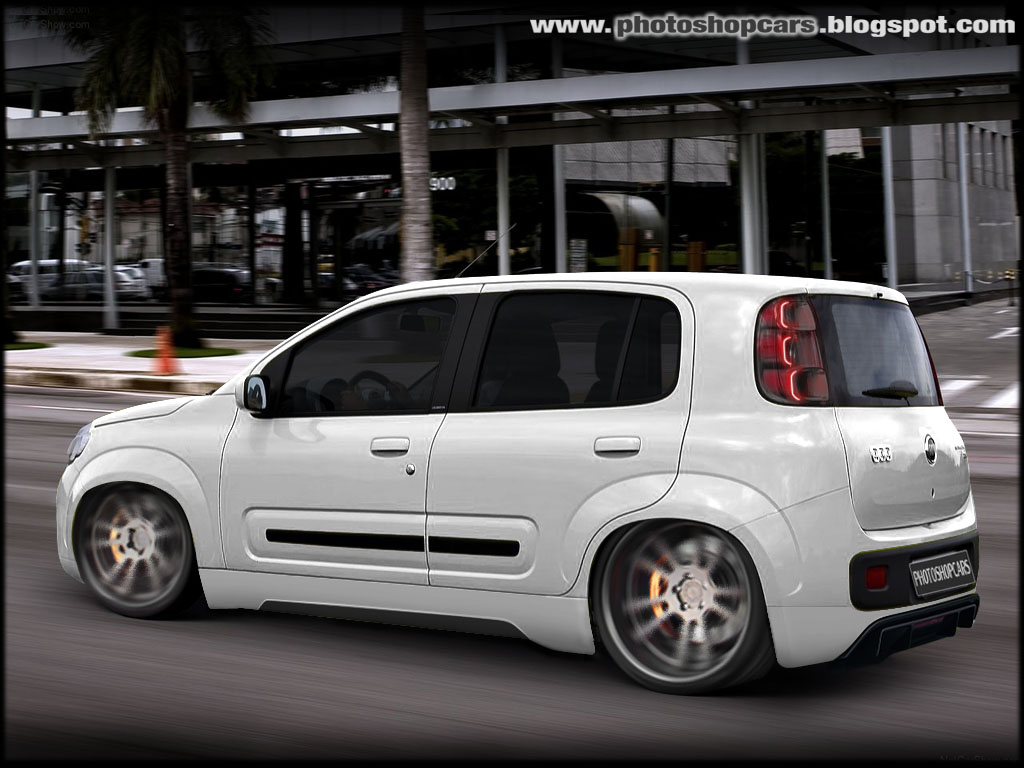 Novo Uno rebaixado rodas 19