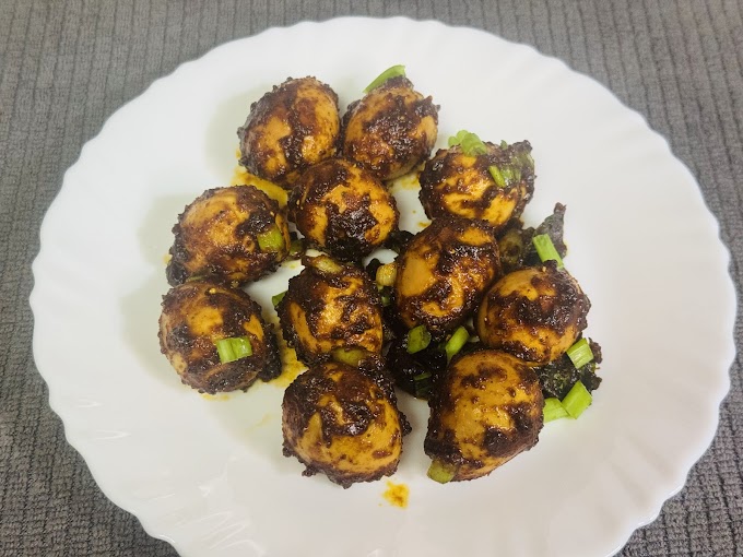 QUAIL EGG FRY || EGG FRY RECIPE 