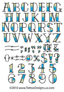 Lettering Tattoo Designs