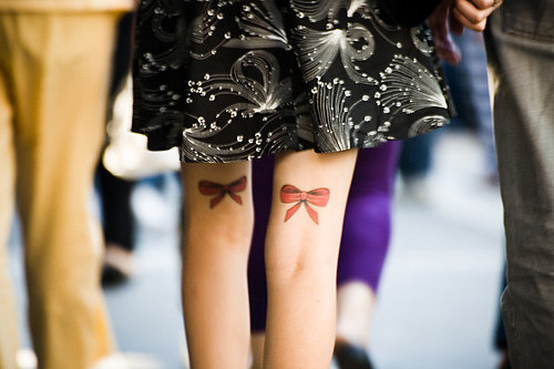 bow tattoos