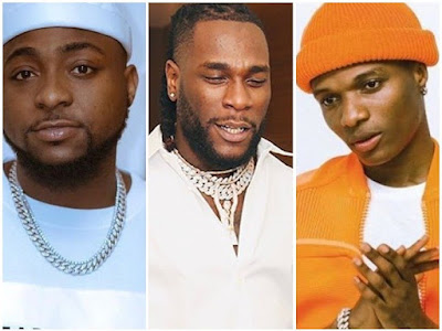 Burna Boy, Davido And Wizkid Nominated For 2020 AFRIMMA Artist Of The Year – Who Do You Think Deserves It Most??