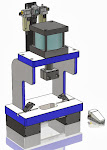 Laboratory box frame presses