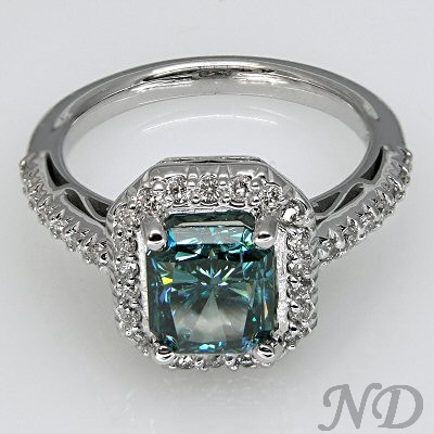 Unique diamond engagement rings