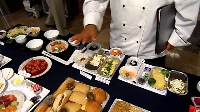 Menús comida Aeroméxico