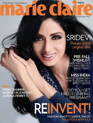 Sridevi Marie Claire magazine stills