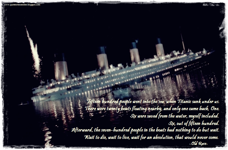 titanic quotes a woman's heart