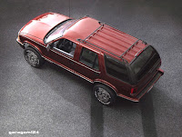 Chevy Blazer 1995 amt/ertl 1/25 plastic model kit