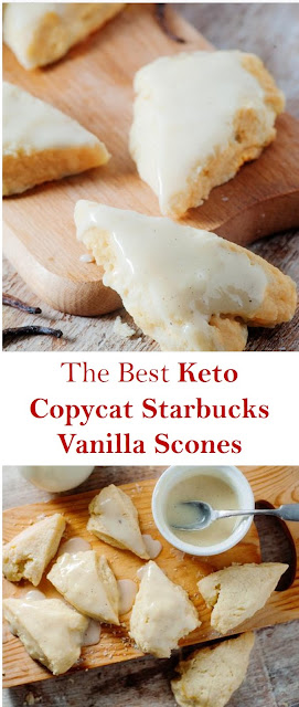 Keto Copycat Starbucks Vanilla Scones Recipe #Keto #Copycat #Starbucks #Vanilla #Scones #Recipe #KetoCopycatStarbucksVanillaSconesRecipe