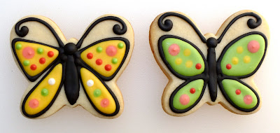 Butterfly Cookies by The Ginger Cookie