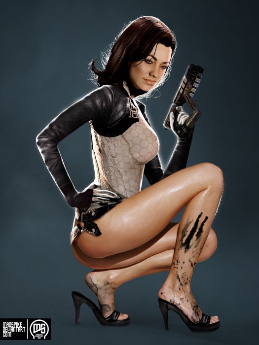 bumbum Miranda Lawson (Mass Effect)