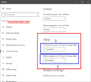 Cara Mudah Mematikan Mode Sleep pada Windows 10