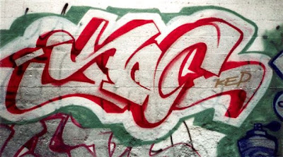 graffiti red,graffiti 3d