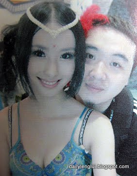 Zhai Ling with ex-bf Yangdi