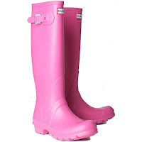 Hunter Rain Boots Pink