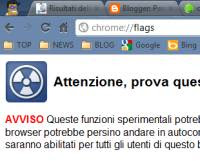 Pagine Chrome avanzate