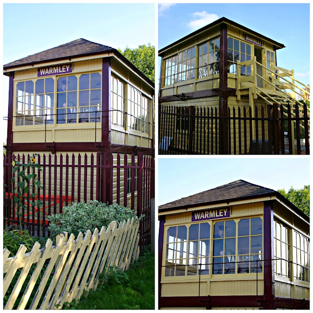 The newly renovated Warmley Signal Box