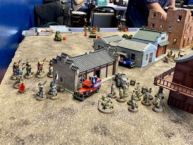 A 28mm early WW2 Bolt Action game pitting a Chinese warlord against Soviet Russians  for control of a border town