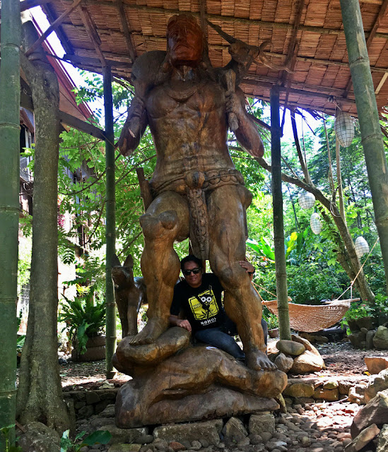 kampojuan giant statue near The Heritage House