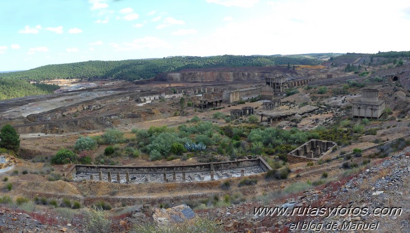 Castillo de las Guardas - Minas de Río Tinto en BTT