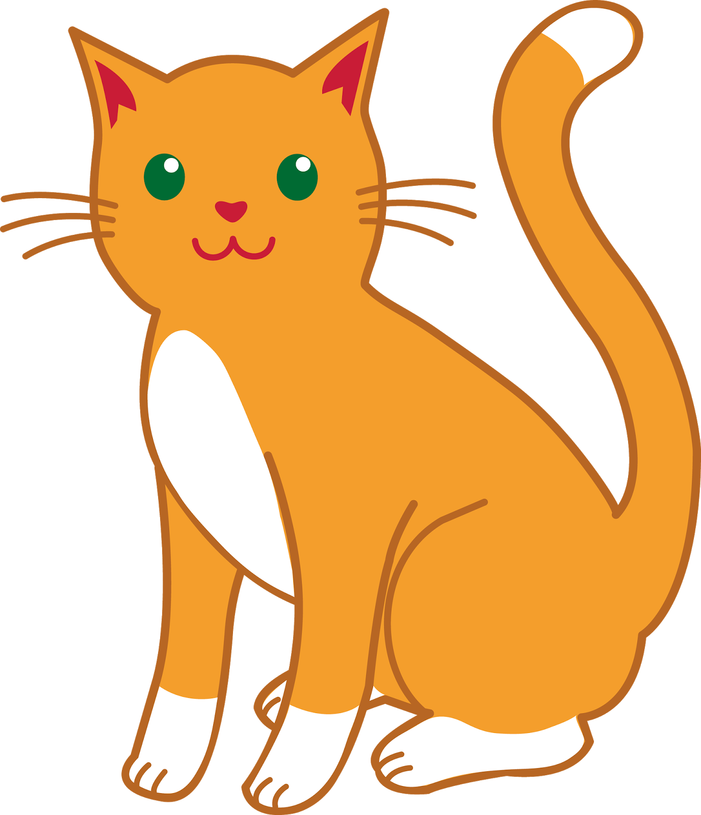 Gambar Kartun Animasi Kucing Bilik Wallpaper