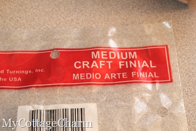 craft finials