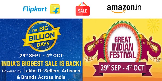 Amazon and Flipkart platforms start hosting Festival sale 2019 in India